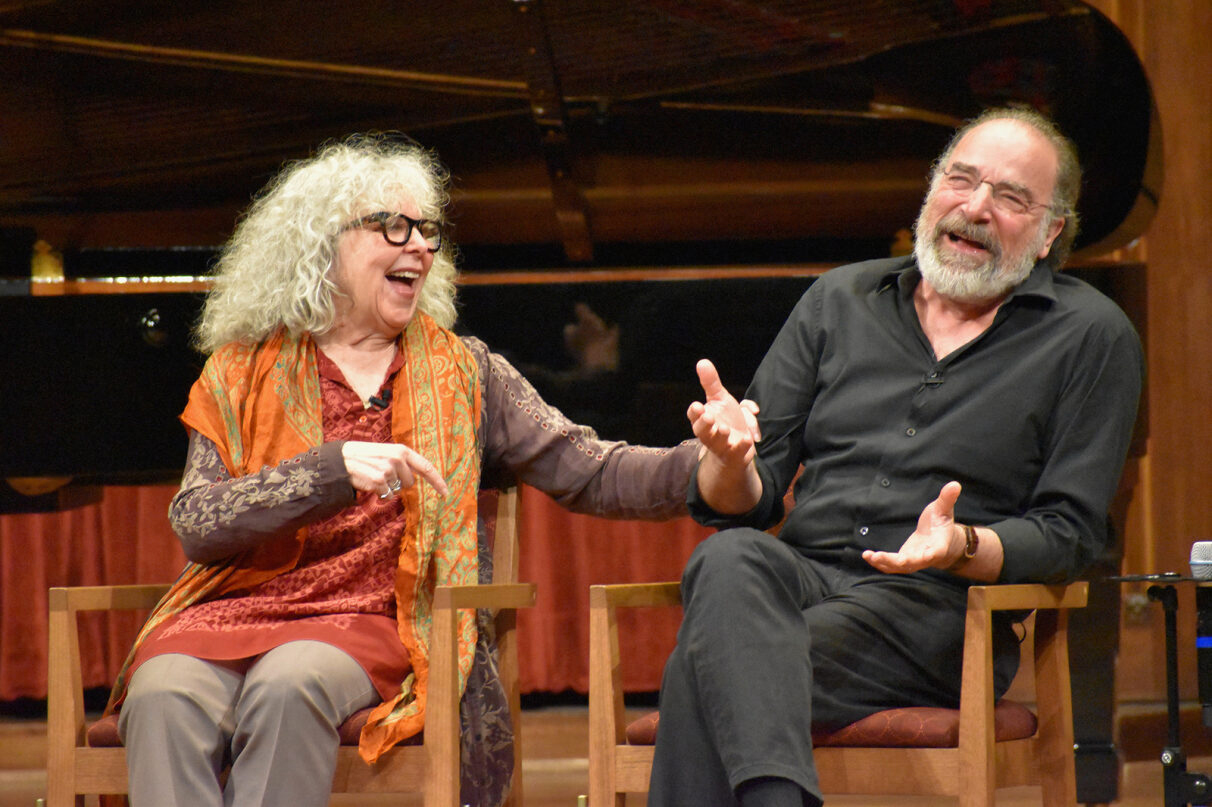 Mandy Patinkin And Kathryn Grody On Stage