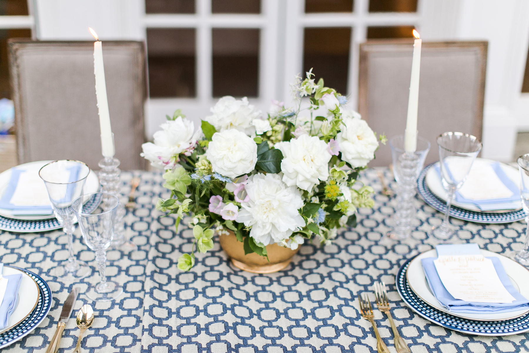 Mansion Wedding Tablescape