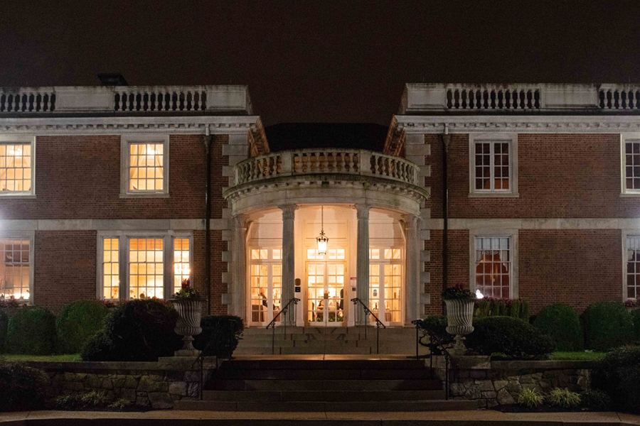 Mansion At Strathmore At Night