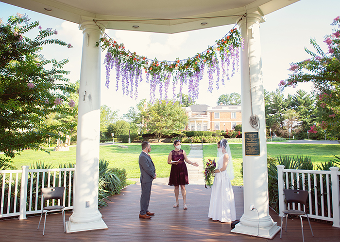 Strathmore Gazebo Outdoor Wedding