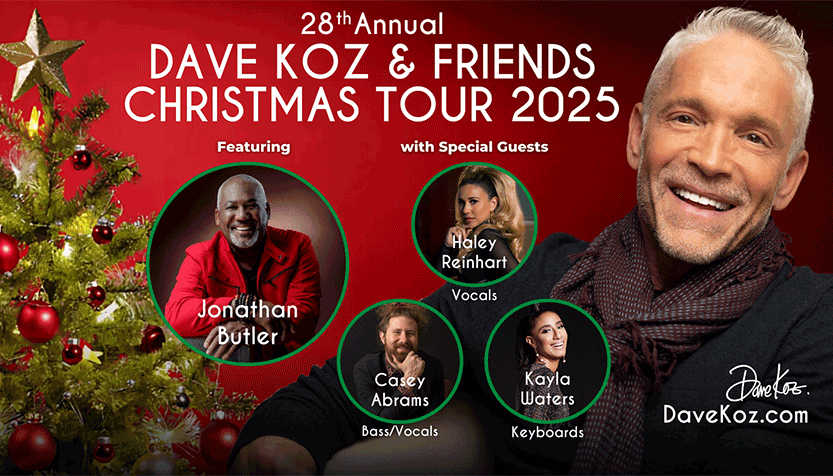 Dave Koz Christmas Tour 2025 Headshots Of The Artists