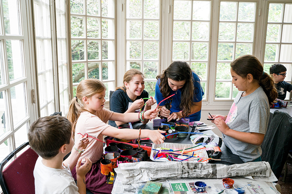 Group Work At Art Camp In 2019