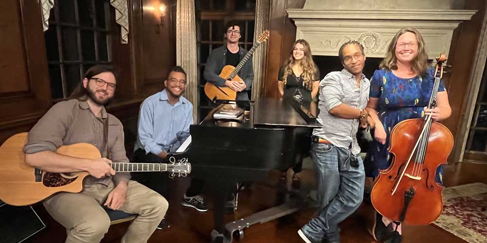 Artist in Residence Class of 2023 in the Music Room