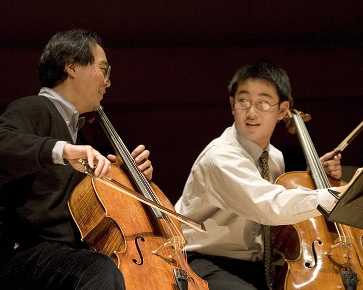 Yo Yo Ma at Music Center at Strathmore Opening 2005