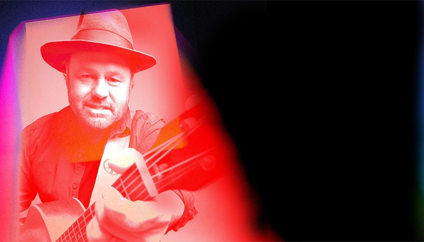 Martin Sexton With Colorful Overlay