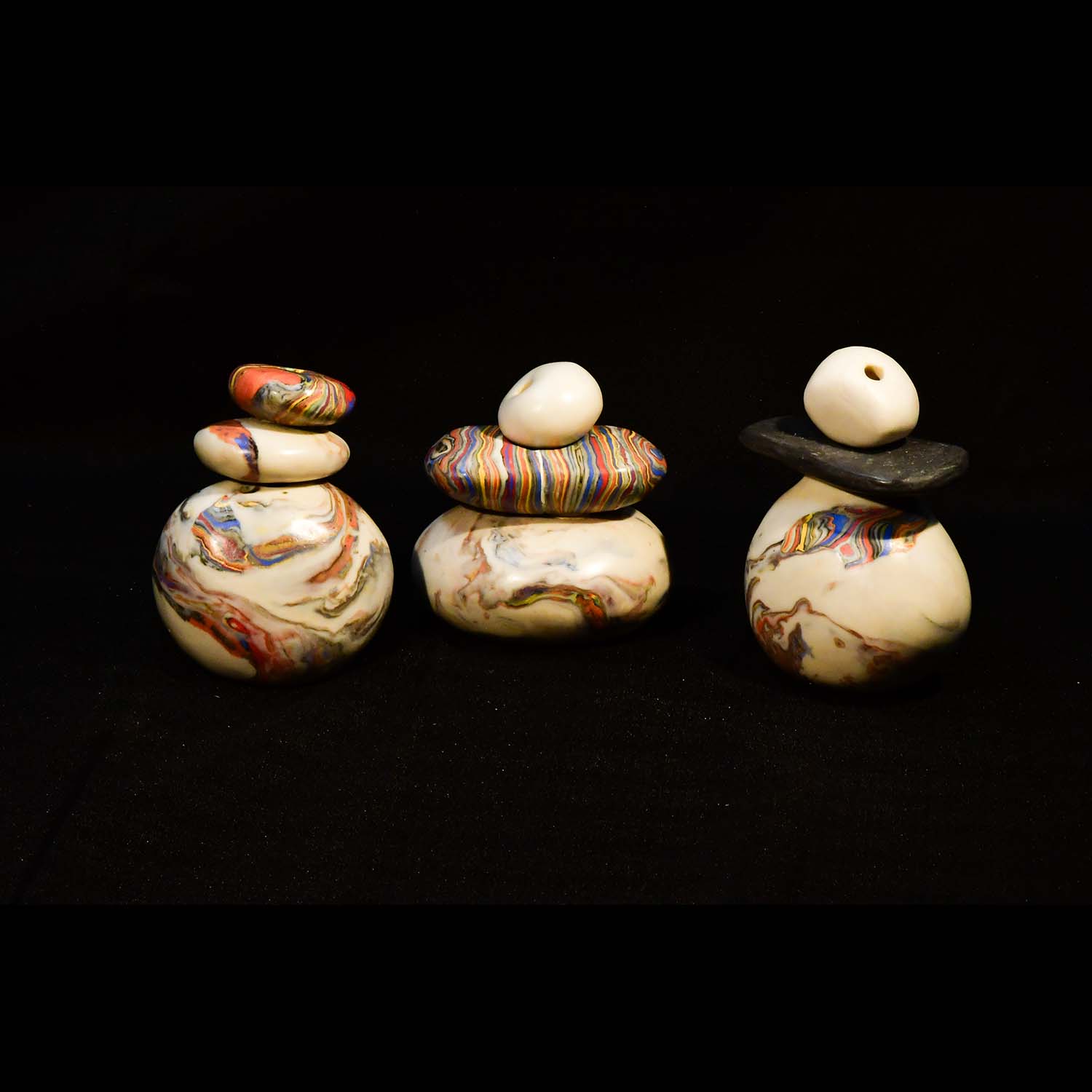 Patricia Oseroff, Stacked Stone Vase