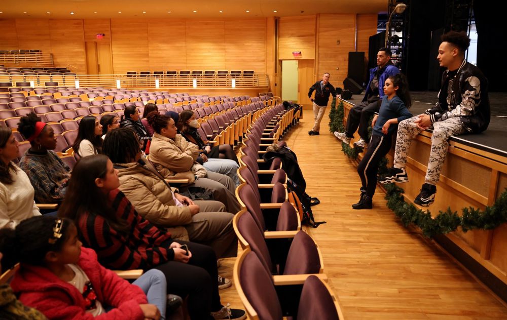 Community Bridges meets cast members of The Hip Hop Nutcracker