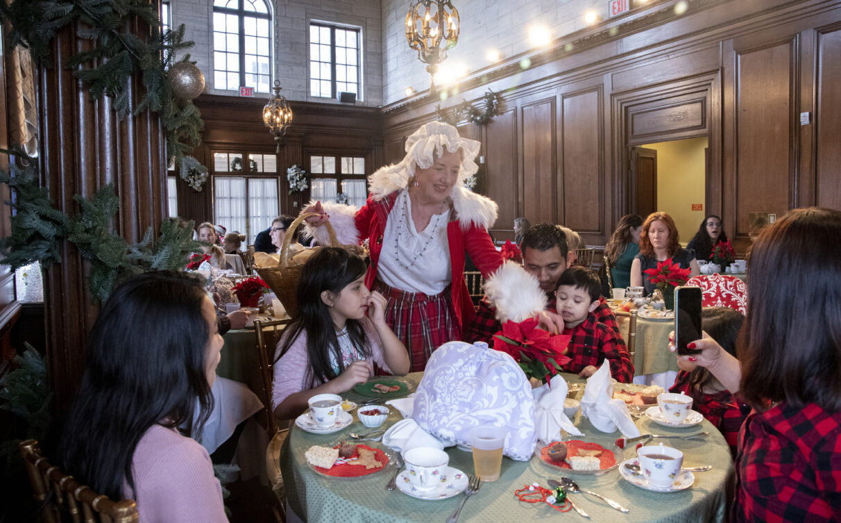 Mrs Claus Afternoon Tea In The Mansion