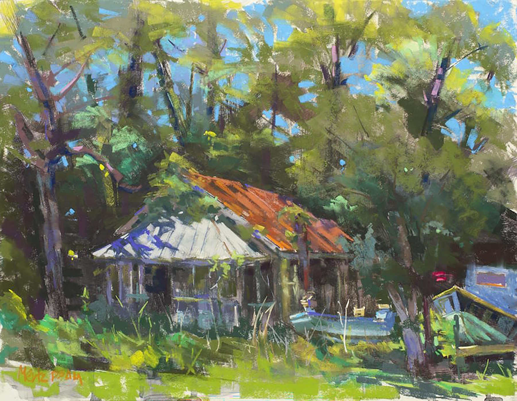 Placeholder Florida's Forgotten Post, Nancy King Mertz Pastels 2019 Web