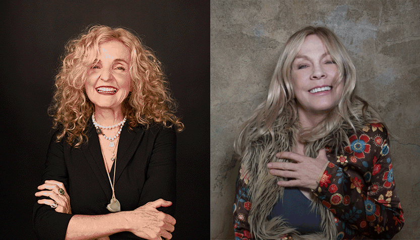 Patty Griffin And Rickie Lee Jones In Separate Headshots