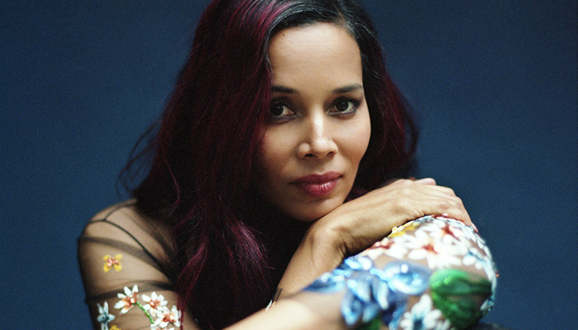 Rhiannon Giddens In Floral Dress