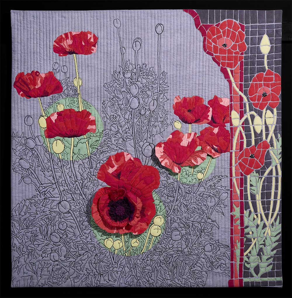 Idaho Poppies By Linda Syverson Guild