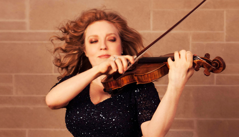 Rachel Barton Pine Headshot With Violin