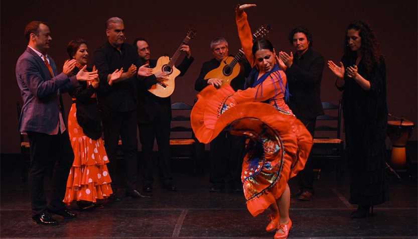 Tablao Flamenco Dancers Performing