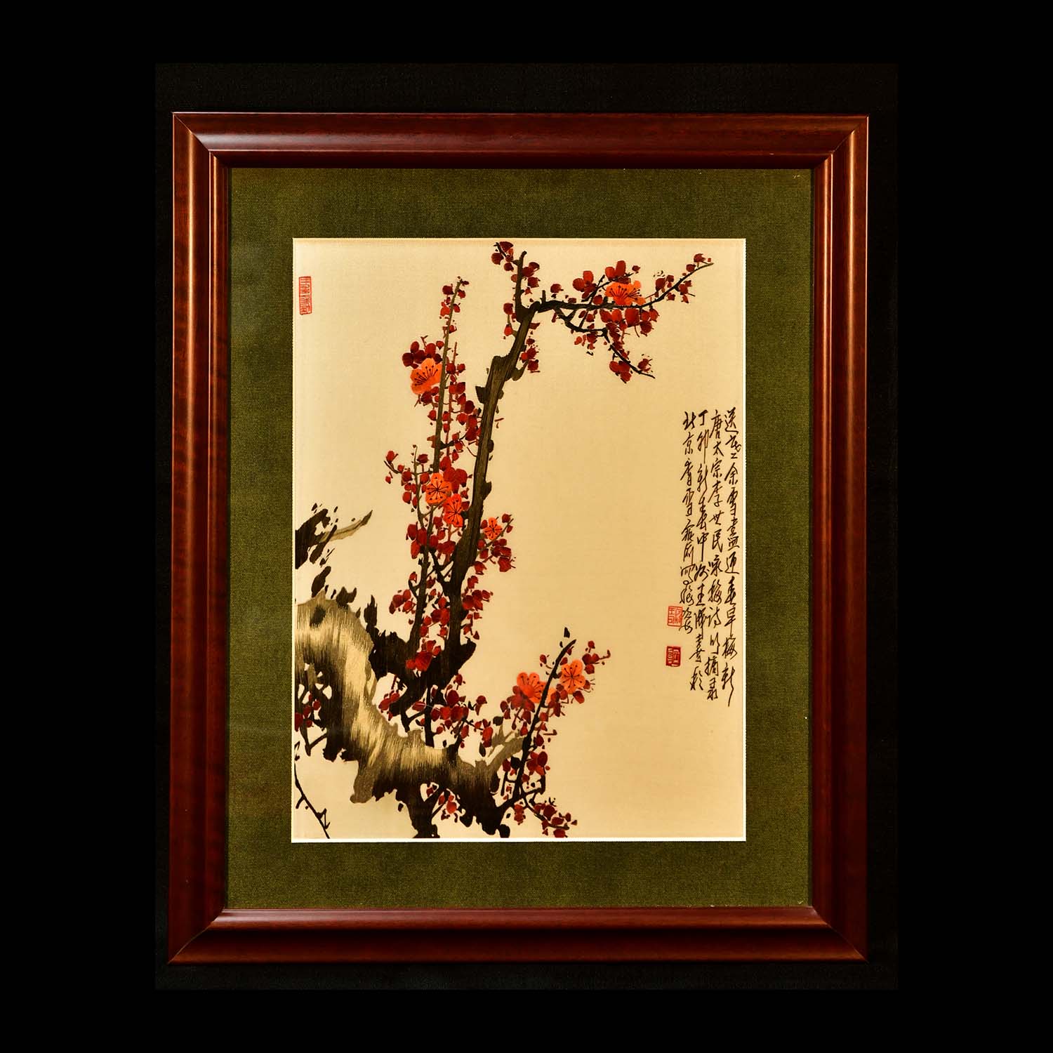 Unknown Artist, Silk Floral Composition