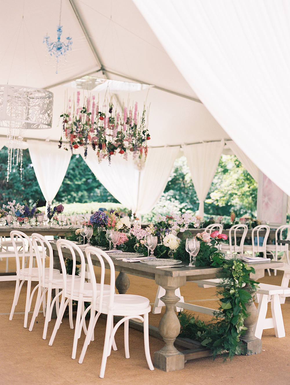 Ridgewells Tented Backyard Wedding Reception