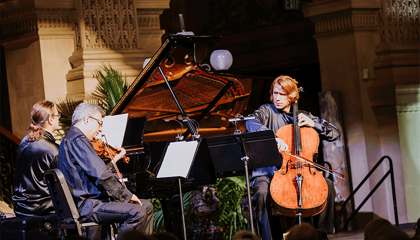 Hermitage Piano Trio Performing